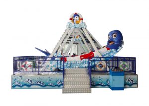 Dolphin Boat 8 Best Price Swinging Boat Ride Carnival For Sale Made In China