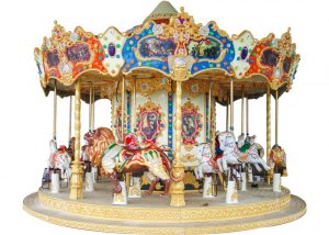 16P European luxury carousel 10 Best Outdoor Carousel Manufacturer In China