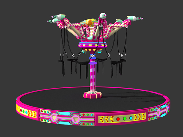 HOME 32 Trampoline& Bungee Jumping Plaza Amusement Equipments YUTO 02