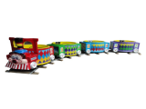 Factory Price Amusement Park Mickey Barrel Train 4  Mickey barrel train