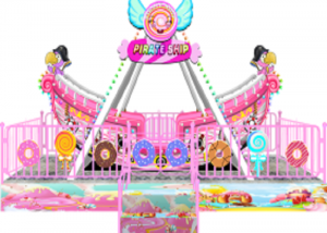 Candy Pirate Ship 14 Factory Price Pirate Ship Boat Ride Made In China