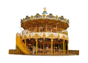 38 Seats Double Deck Luxury Carousel 5 Most Popular Carousel Ride Made in China|High Quality Carousel Ride For Sale