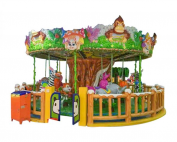 12 Seats Forest Carousel 10 Best Carousel Ride Made In China|High Quality carousel kiddie ride for sale