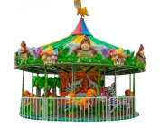 16 Seats Forest carousel 6 New Merry Goes Around For Sale|Amusement Park RidesMade In China