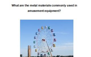 What Are The Metal Materials Commonly Used In Amusement Equipment Rides? 3 2022 Best Amusement Equipment Rides Made in china|Factory Price Amusement Equipment Rides for sale