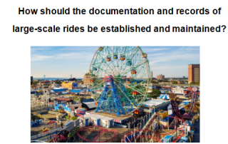 How should the documentation and records of large-scale rides be established and maintained? 9 2022 Best Large Amusement Facilities Made In China|Factory Price amusement park rides for sale