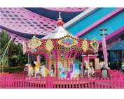 16P New Carousel 5 Factory Price Merry Go Round Rides Made In China