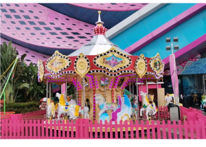 16P New Carousel 15 Factory Price Merry Go Round Rides Made In China