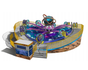 Music Roller 5 2022 Best Spin Top Rides Made in china|Factory Price Spin Top Rides For Sale