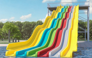 Rainbow Slide 4 Most Popular Water Park Equipment Made In China|Best Water Park Equipment Manufacturer