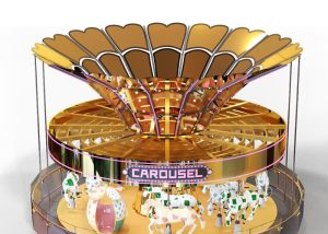 16P Love Carousel 6 Best Price Kiddie Carousel Ride For Sale Made In China