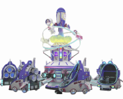 Star Trek 16 Seater 3 Most Popular Self Operated Plane Amusement Rides For Sale Made In China