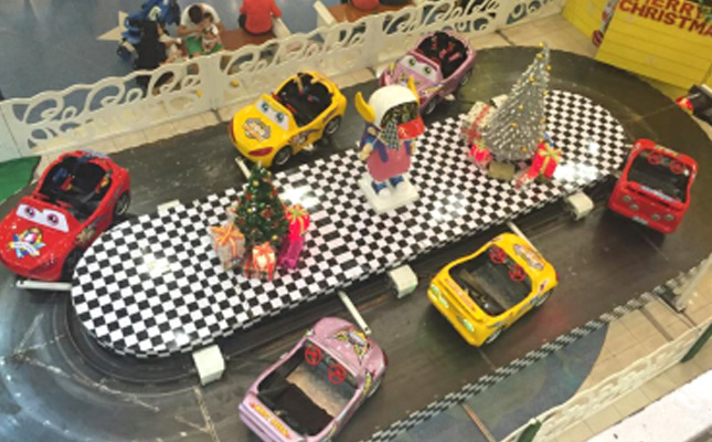 portable amusement ride go kart