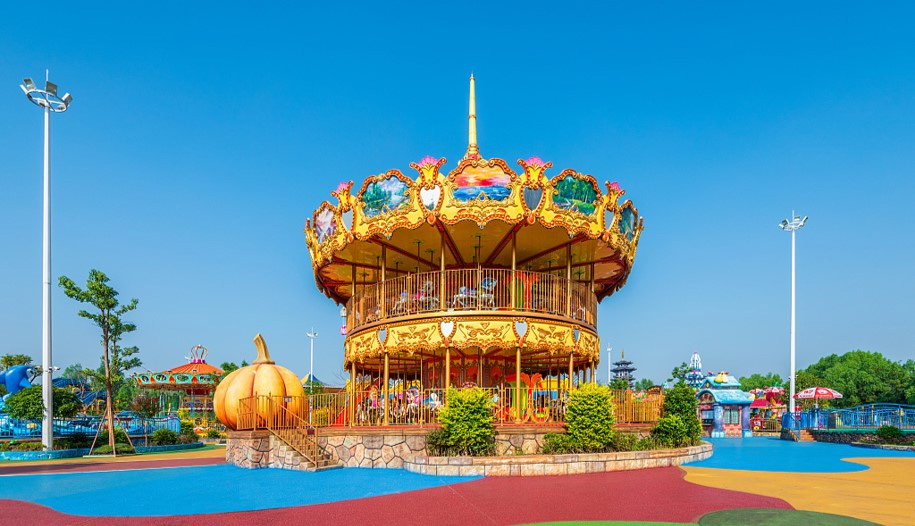 theme park carousel merry go round theme-park-carousel-merry-go-round
