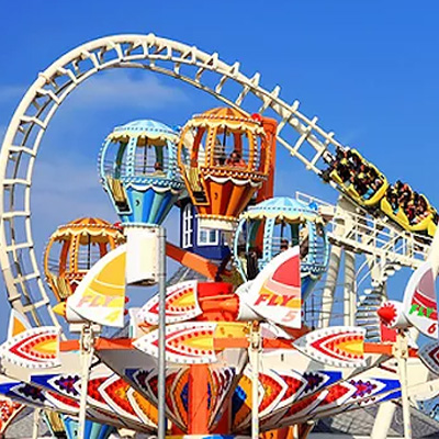 selectable funfair family rides in yuto amusement