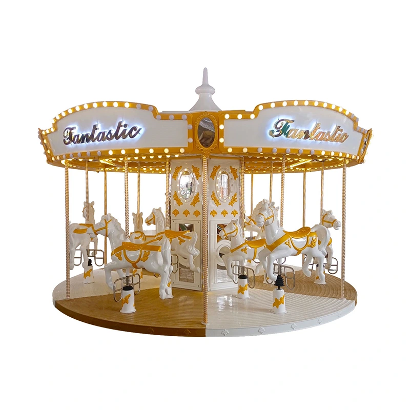 12 seat carousel commercial amusement ride