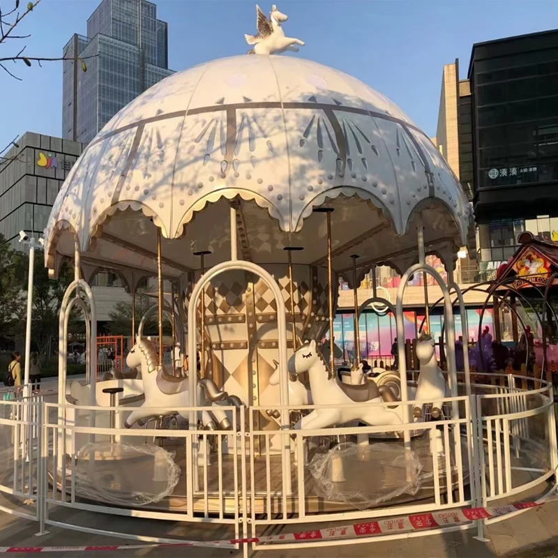 Luxury Jellyfish Carousel Ride for Theme Parks and Shopping Malls