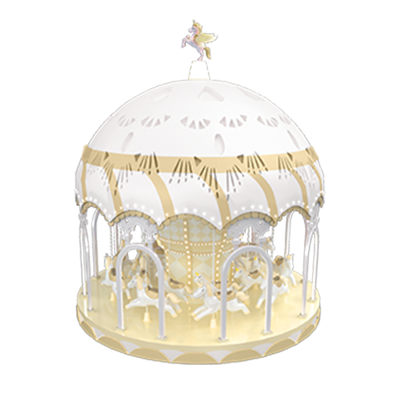 Commercial Carousel Ride Manufacturer for Theme Parks